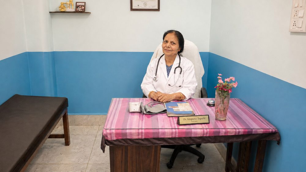 Doctor's consultation chamber